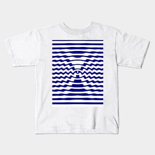 Drop lines Kids T-Shirt